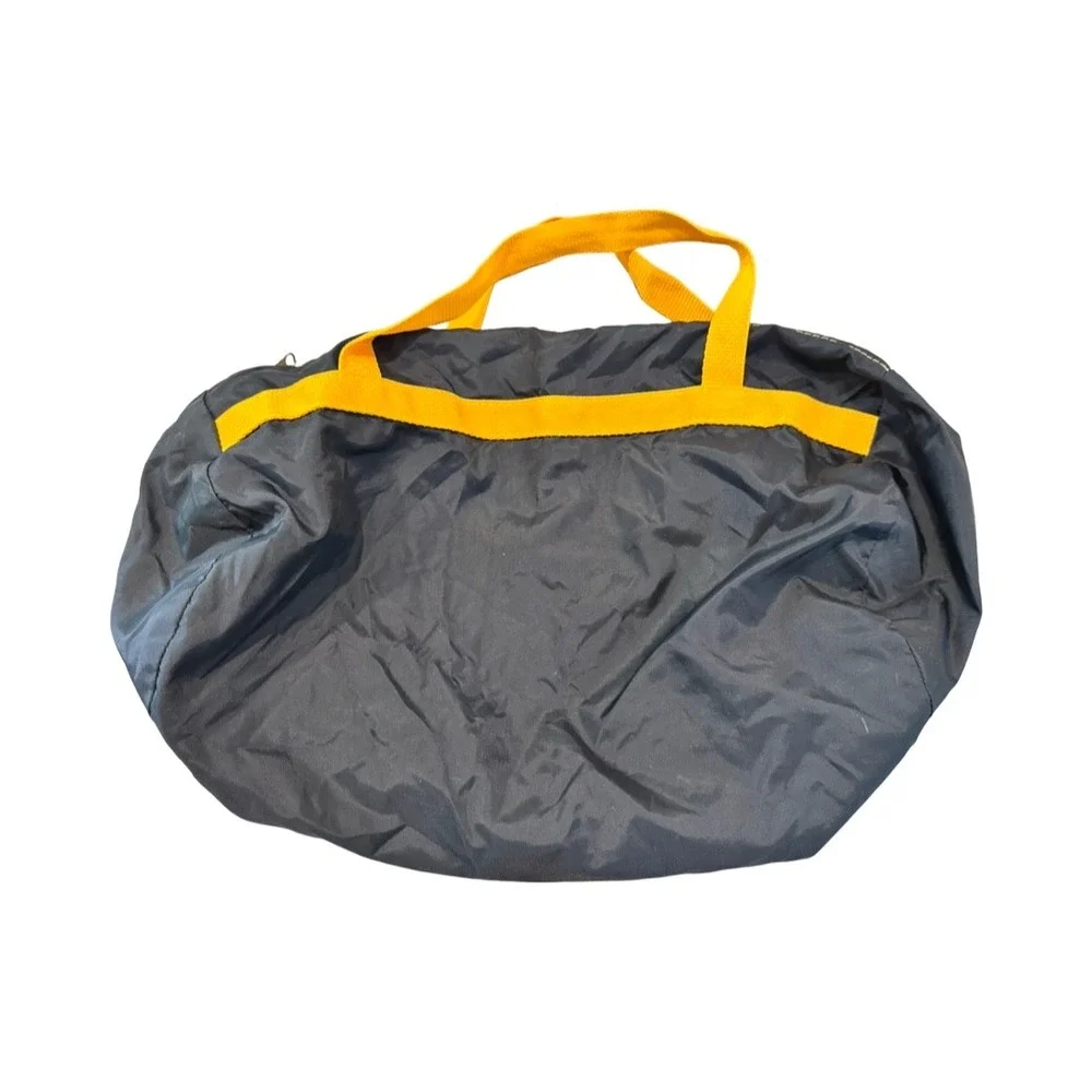 Americas First Team 1st Cavalry Division‎ Nylon Duffel Bag Black Yellow US Army